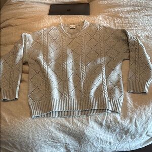 Sunday Best Cable Knit Oversized Sweater